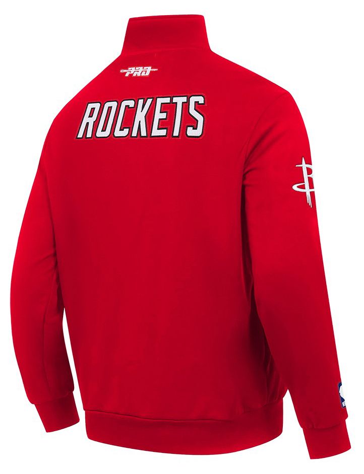 Pro Standard Men's Houston Rockets Red City Arch 1/4 Zip Pullover product image