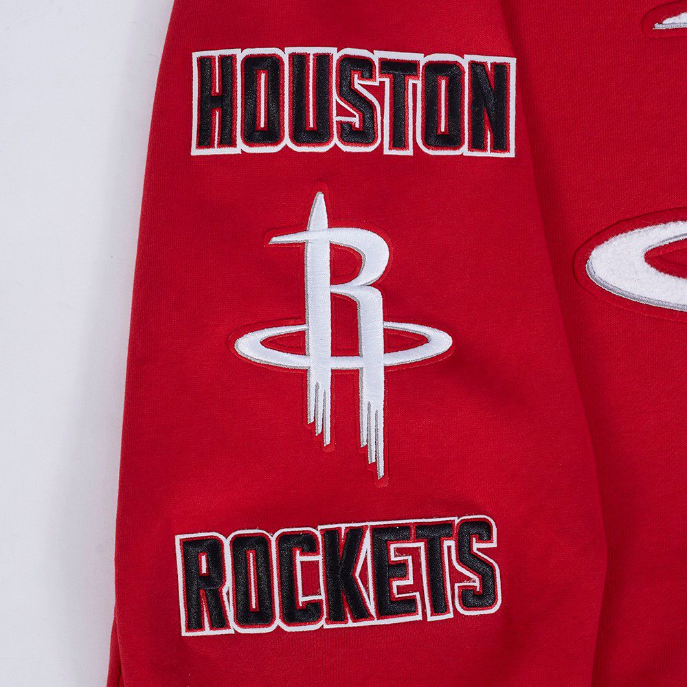 Pro Standard Men's Houston Rockets Red Retro Classic Hoodie product image