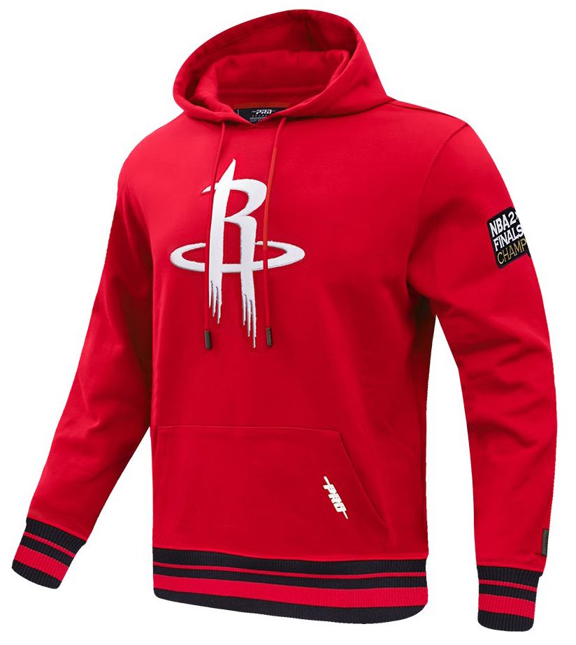 Pro Standard Men's Houston Rockets Red Retro Classic Hoodie product image
