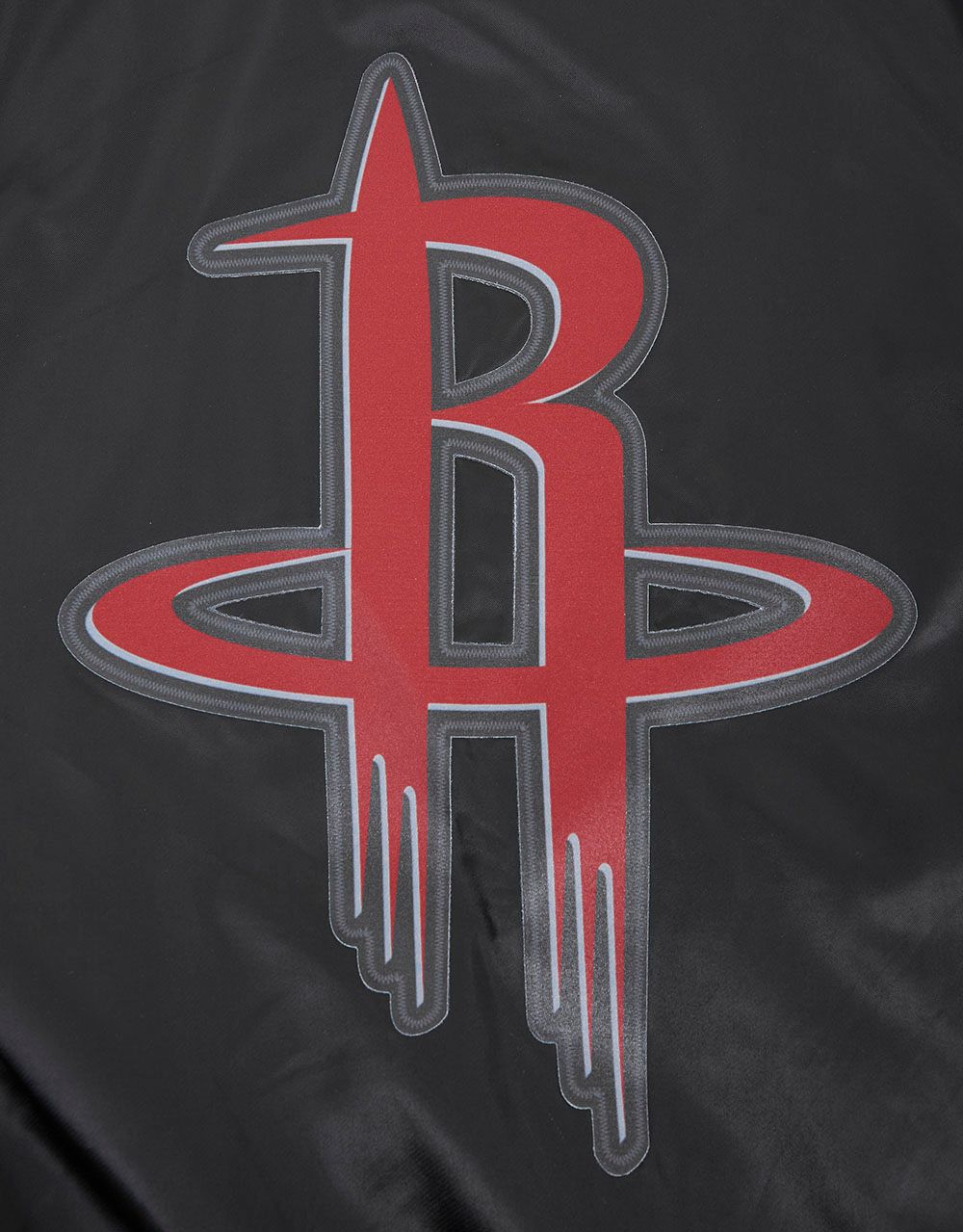 Pro Standard Men's Houston Rockets Black Script Tail Satin Jacket product image