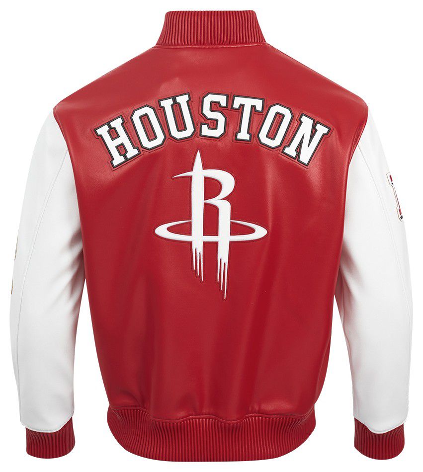 Pro Standard Men's Houston Rockets Red City Signature Leather