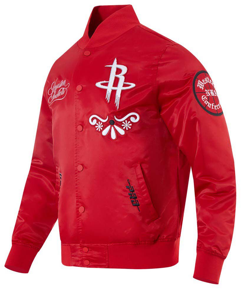Pro Standard Adult Houston Rockets Day Of The Dead Satin Jacket product image