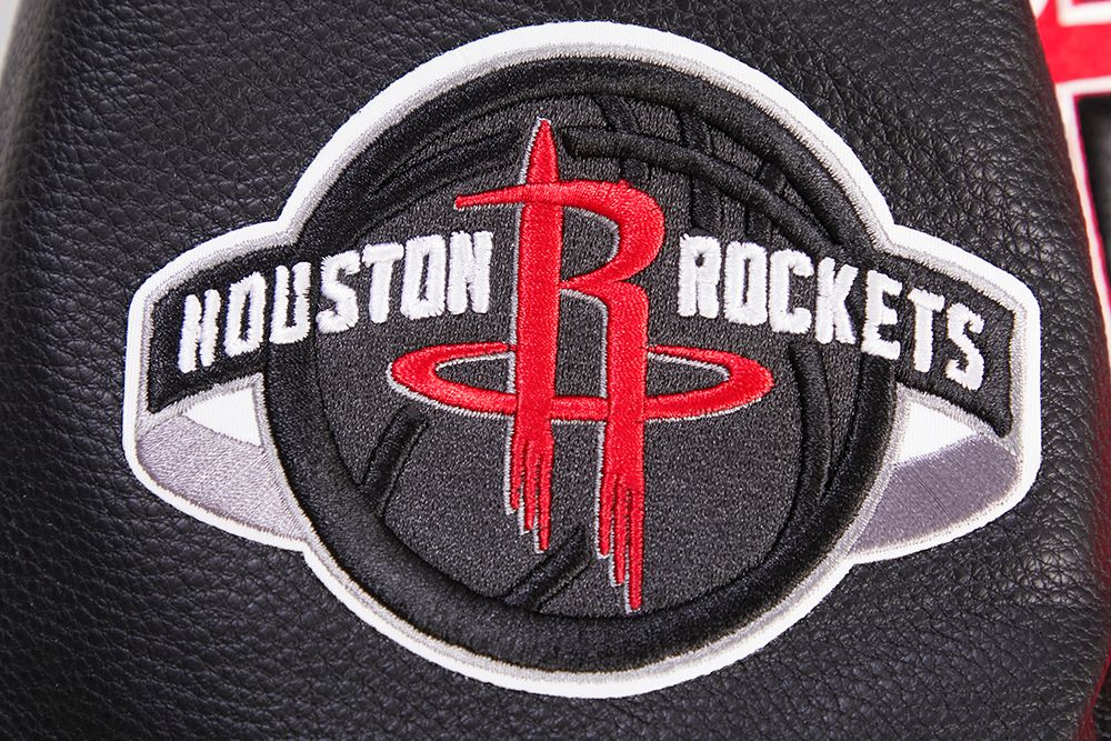 Pro Standard Men's Houston Rockets Red Classic Rib Wool Varsity Jacket product image