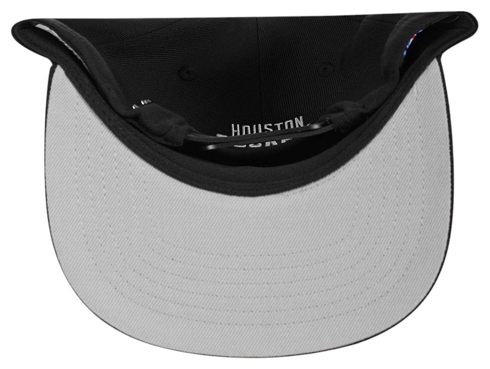 Pro Standard Adult Houston Rockets Black Pinch Snapback Adjustable Hat product image
