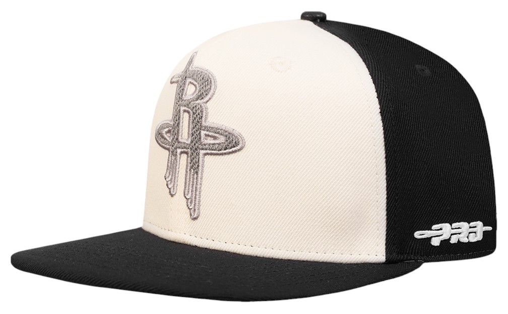Pro Standard Adult Houston Rockets Black Pinch Snapback Adjustable Hat product image