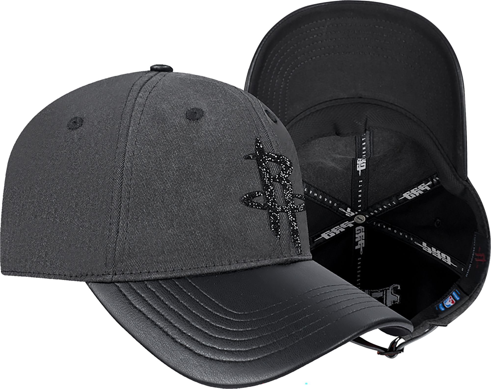 Pro Standard Women's Houston Rockets Black Crystalline Strapback Hat product image