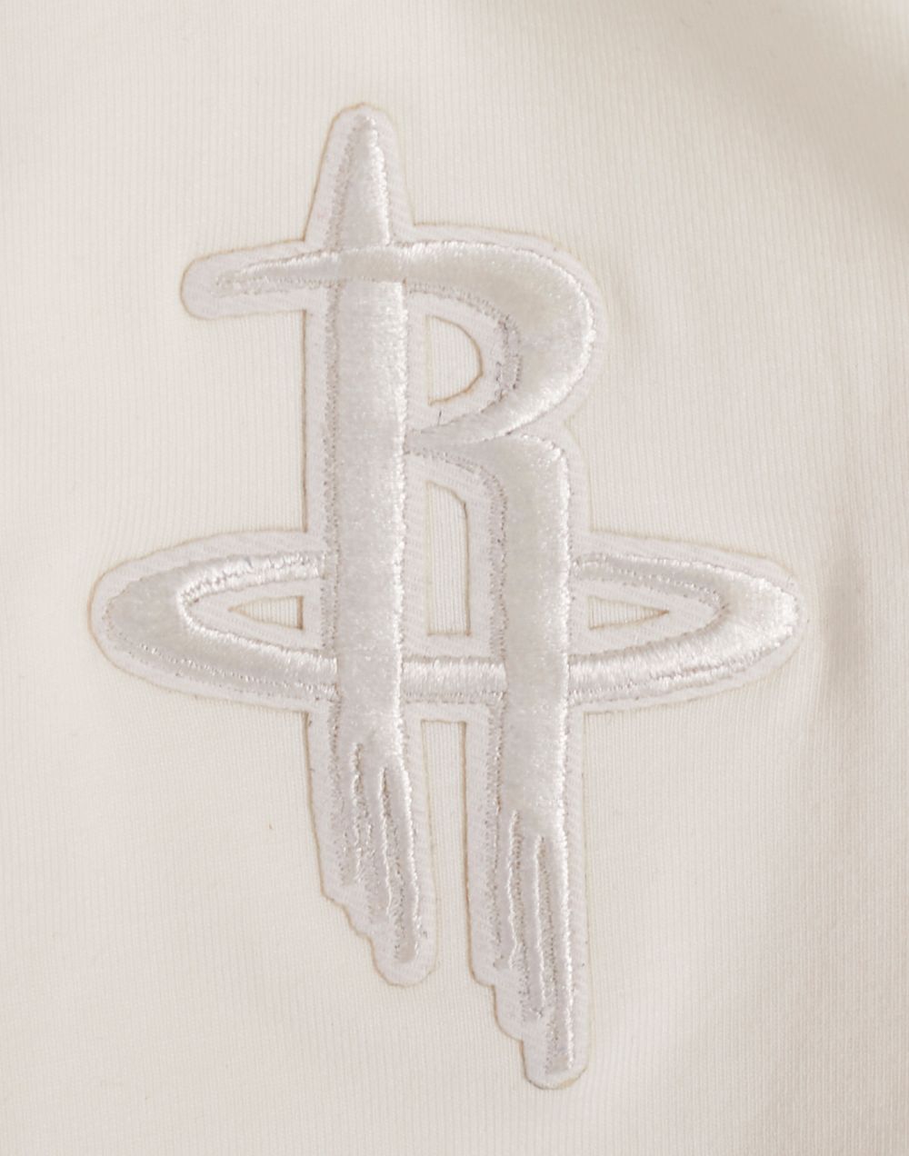 Pro Standard Women's Houston Rockets Off-White Neutral Boxy Cropped T-Shirt product image