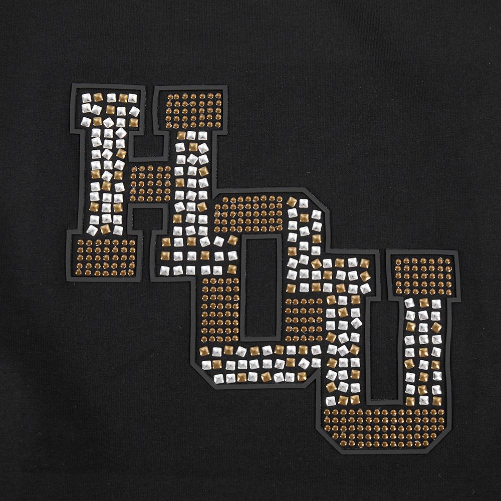 Pro Standard Women's Houston Rockets Black Renegade Babydoll T-Shirt product image