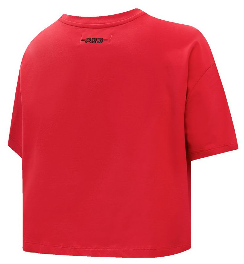 Pro Standard Women's Houston Rockets Red Legacy Boxy T-Shirt product image