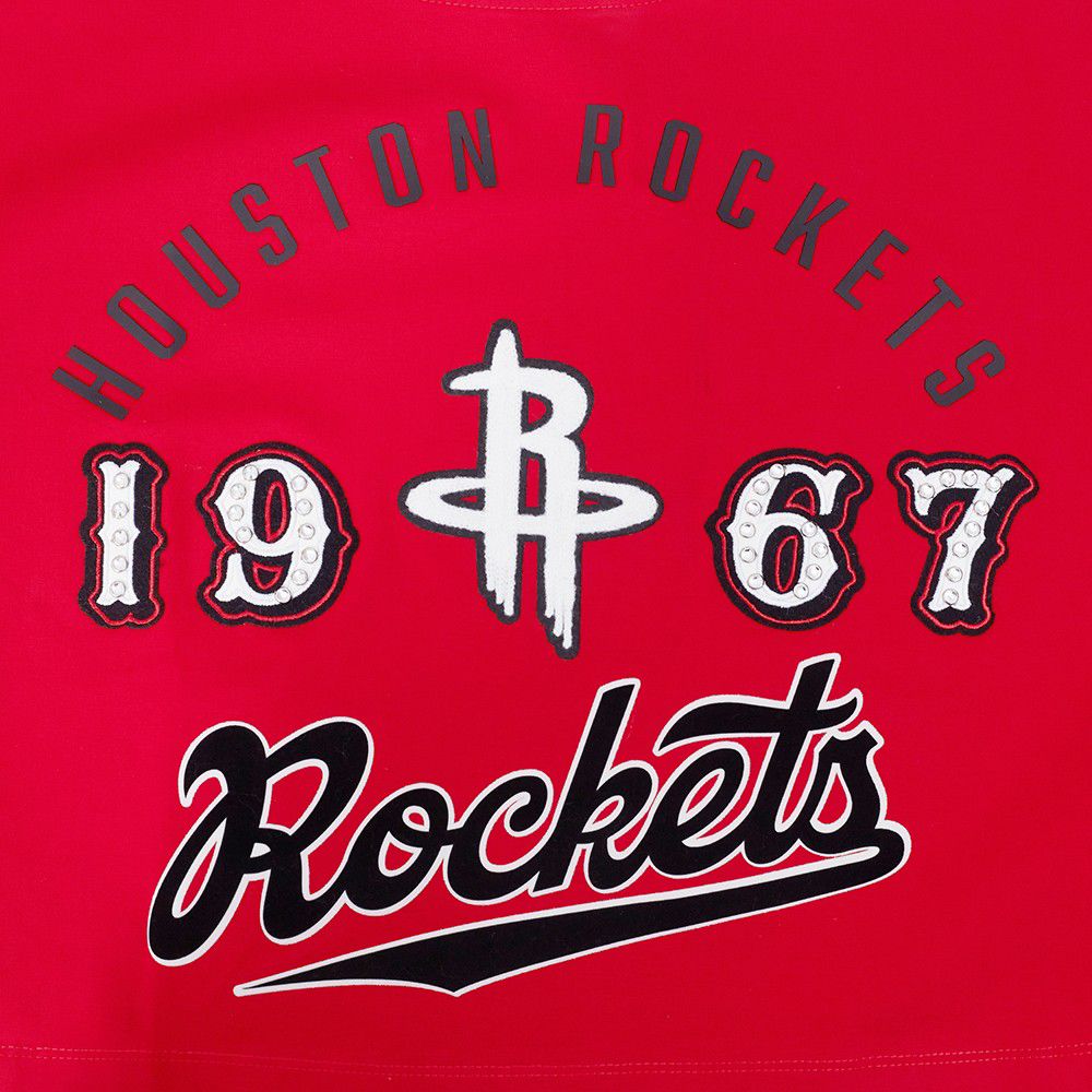 Pro Standard Women's Houston Rockets Red Legacy Boxy T-Shirt product image