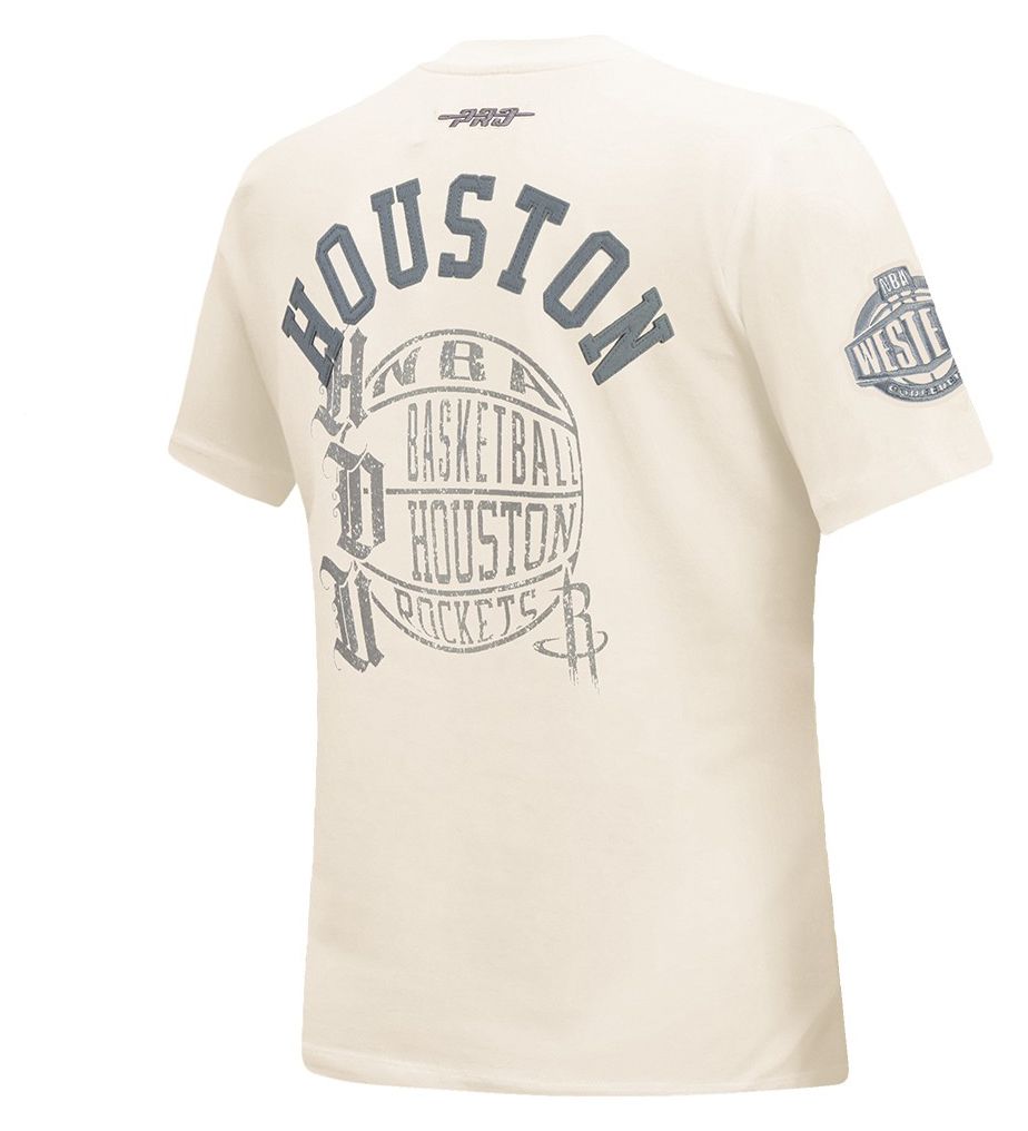 Pro Standard Women's Houston Rockets Off White Street Team Slim Fit T-Shirt product image