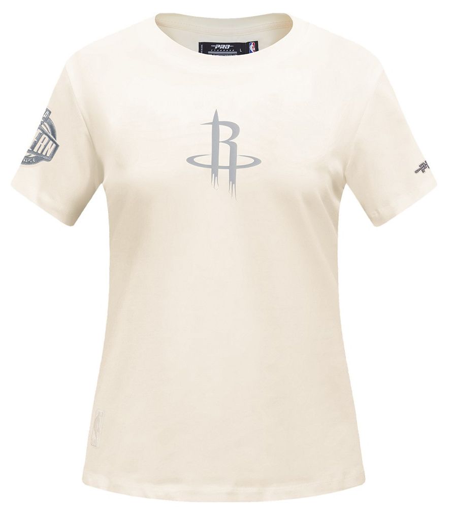 Pro Standard Women's Houston Rockets Off White Street Team Slim Fit T-Shirt product image