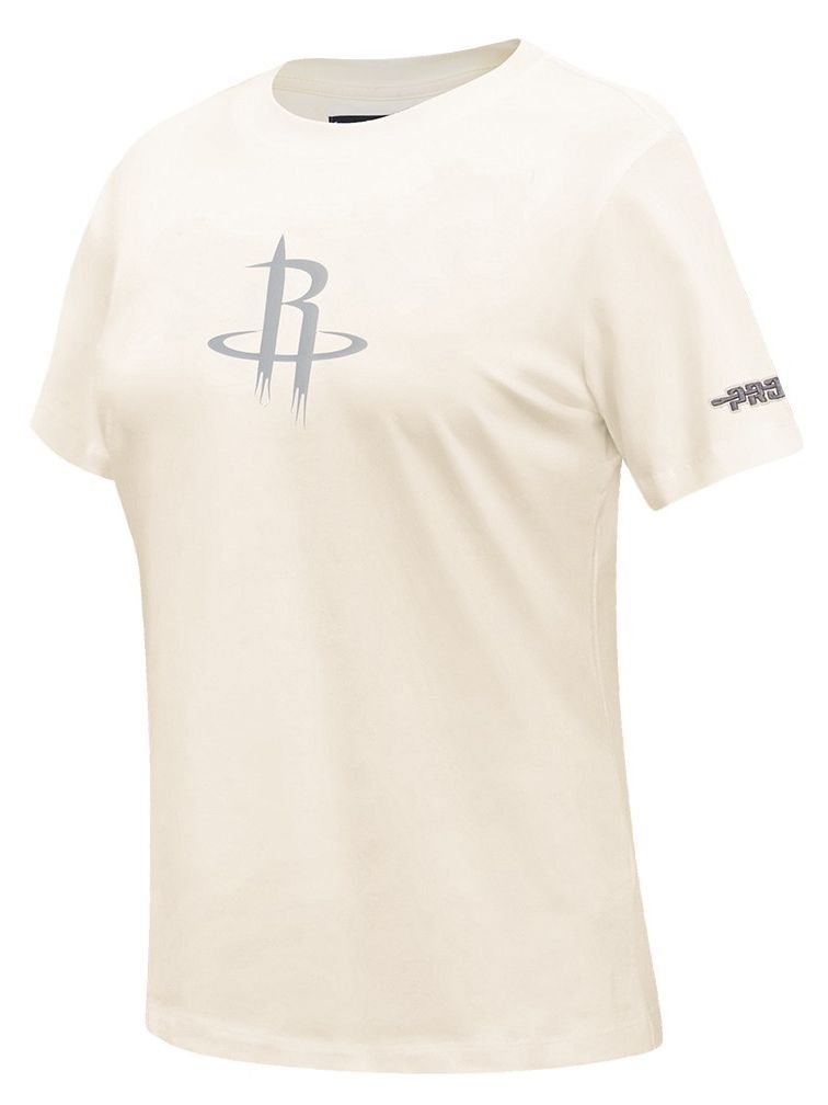 Pro Standard Women's Houston Rockets Off White Street Team Slim Fit T-Shirt product image