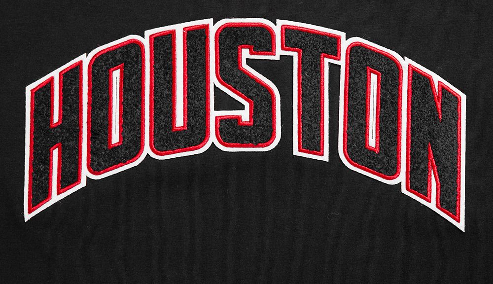 Pro Standard Women's Houston Rockets Black Classic Boxy Cropped T-Shirt product image