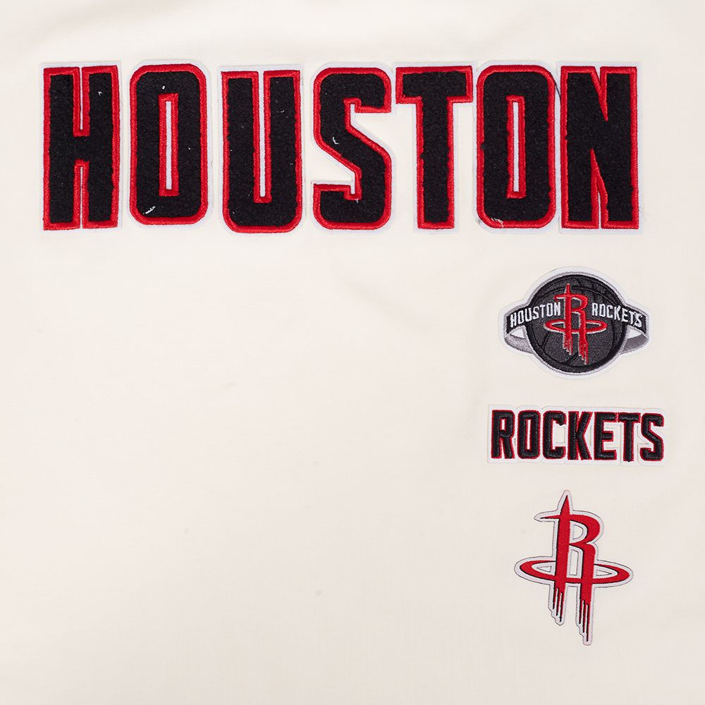 Pro Standard Women's Houston Rockets Off White Classic Boxy T-Shirt product image