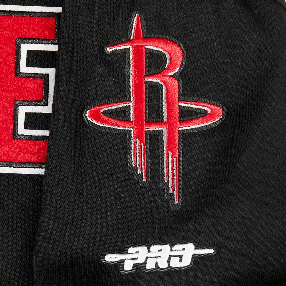 Pro Standard Youth Houston Rockets Black Striped Rib T-Shirt product image
