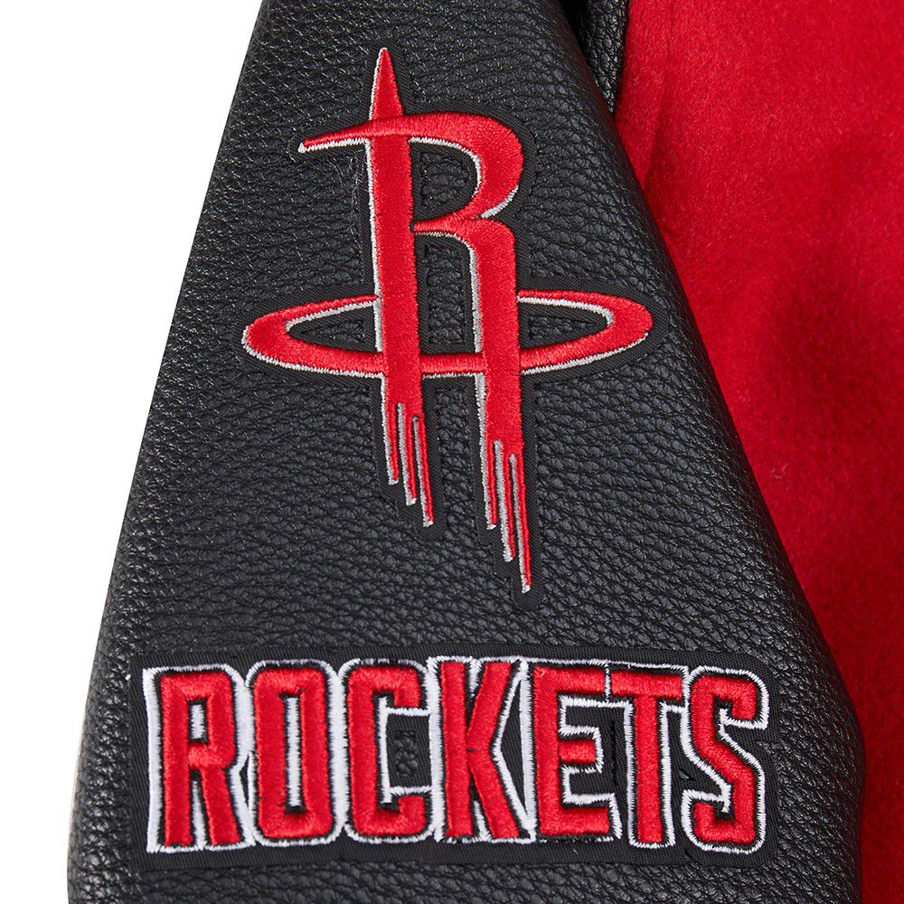 Pro Standard Youth Houston Rockets Red Wool Varsity Jacket product image