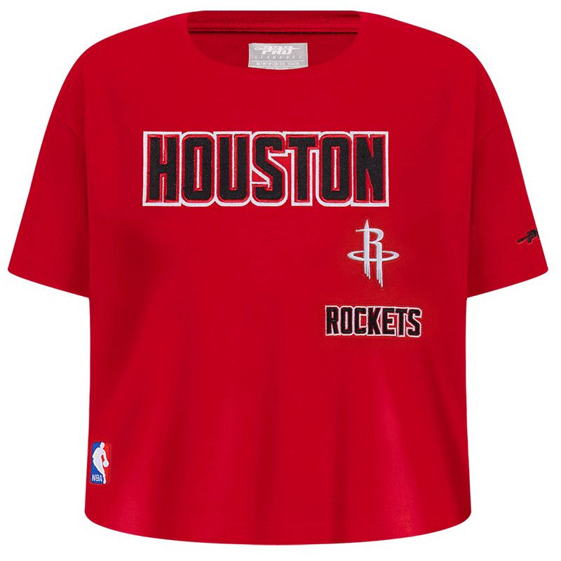 Pro Standard Girls' Houston Rockets Red Boxy T-Shirt product image
