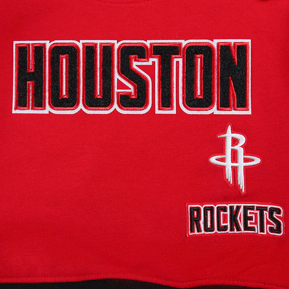 Pro Standard Girls' Houston Rockets Red Crewneck Sweatshirt product image
