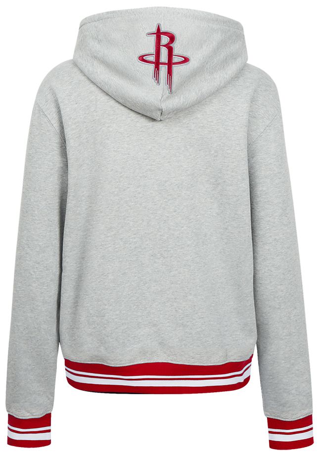 Pro Standard Women's Houston Rockets Grey Crest Emblem Hoodie product image