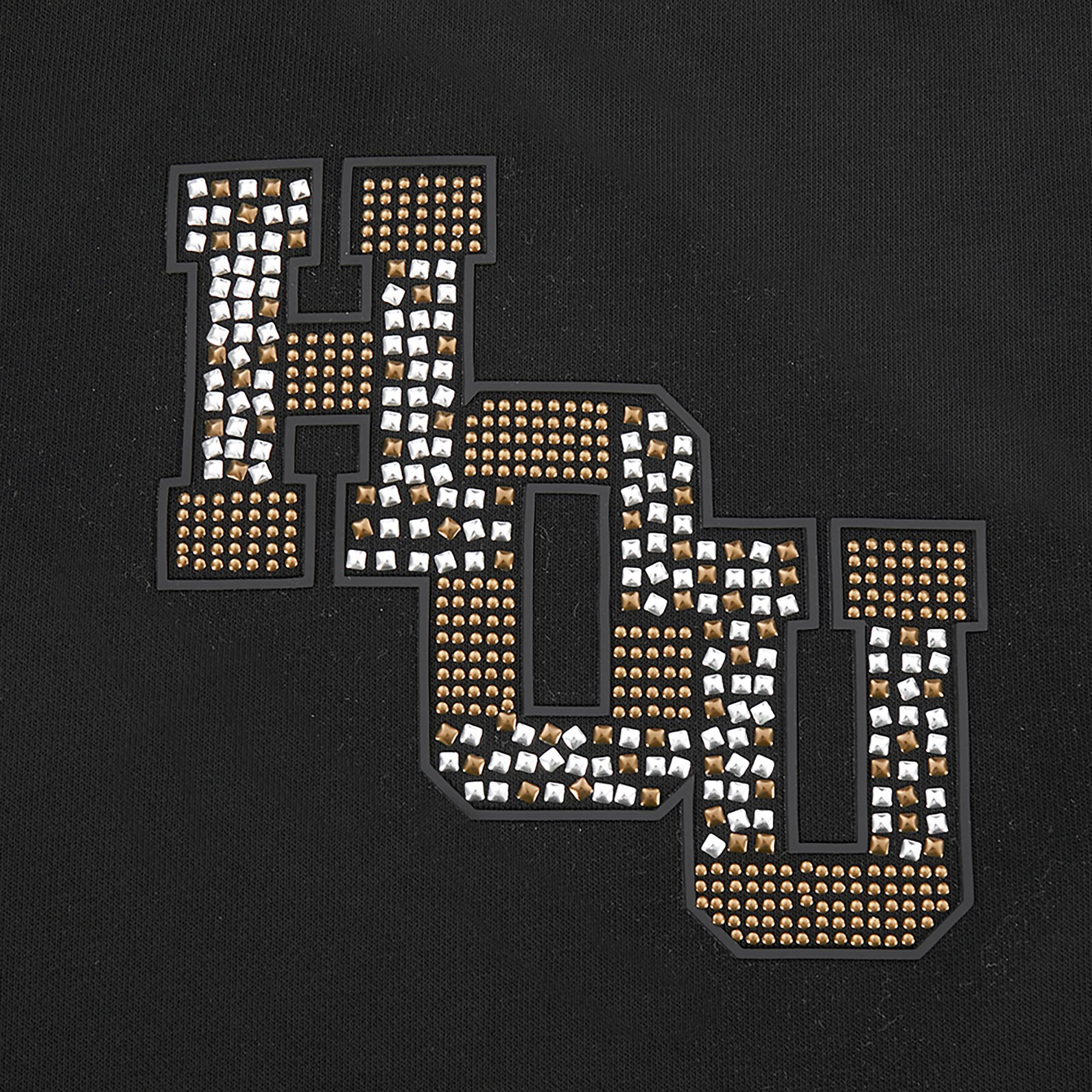 Pro Standard Women's Houston Rockets Black Renegade Crewneck Sweatshirt product image