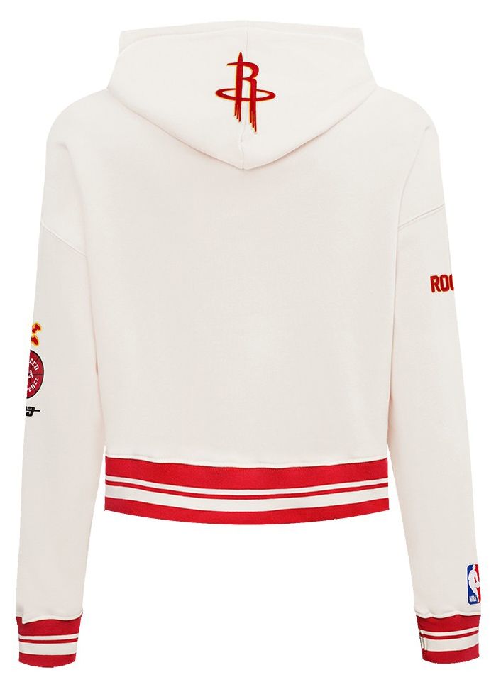 Pro Standard Women's Houston Rockets Retro Classic Cropped Hoodie ...