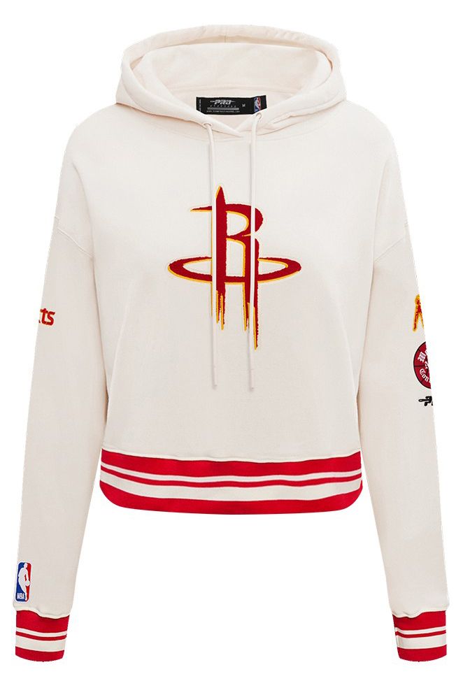 Pro Standard Women's Houston Rockets Retro Classic Cropped Hoodie ...