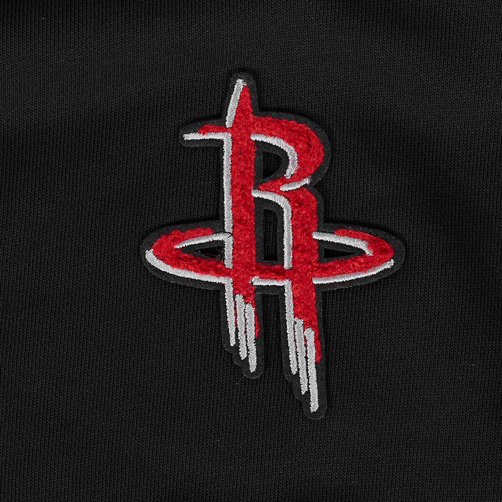 Pro Standard Women's Houston Rockets Black Classic Cropped Fleece Pullover Hoodie product image