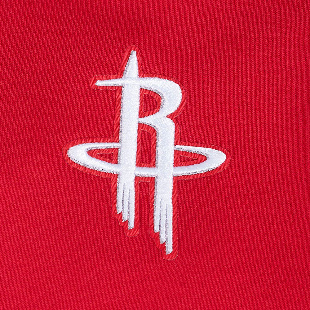 Pro Standard Women's Houston Rockets Red Retro Classic Fleece Crewneck Sweatshirt product image