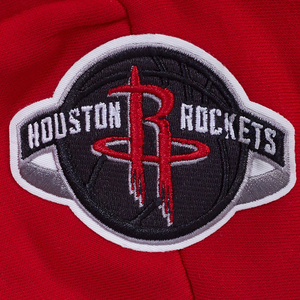 Pro Standard Women's Houston Rockets Red Retro Classic Cropped Fleece Pullover Hoodie product image