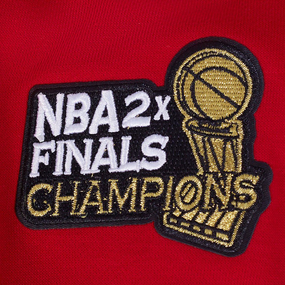Pro Standard Women's Houston Rockets Red Retro Classic Cropped Fleece Pullover Hoodie product image