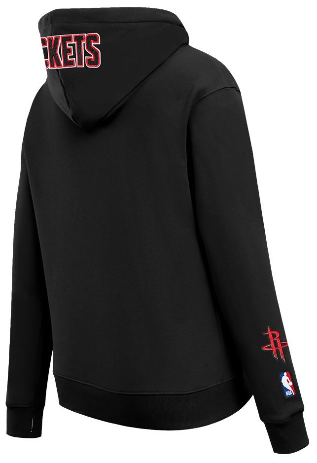 Pro Standard Women's Houston Rockets Black Classic Fleece Pullover Hoodie product image