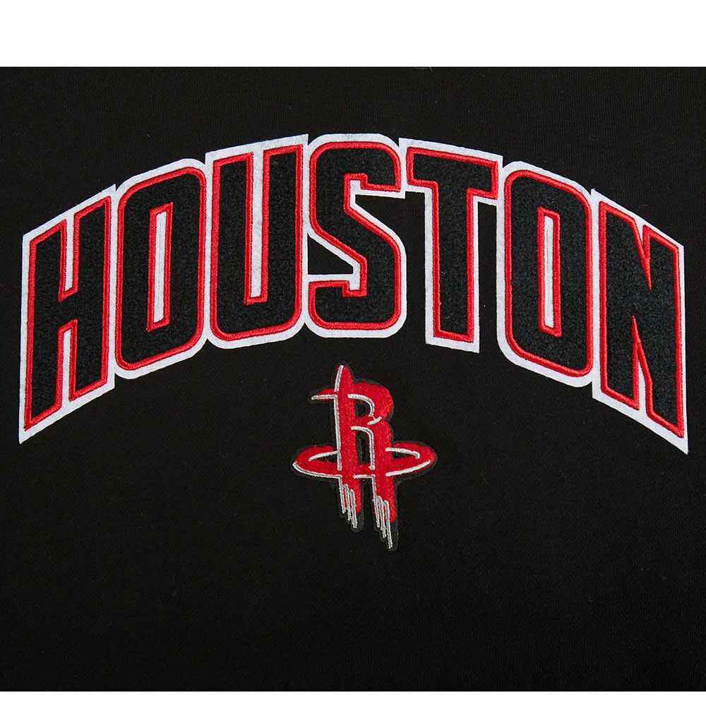 Pro Standard Women's Houston Rockets Black Classic Fleece Pullover Hoodie product image