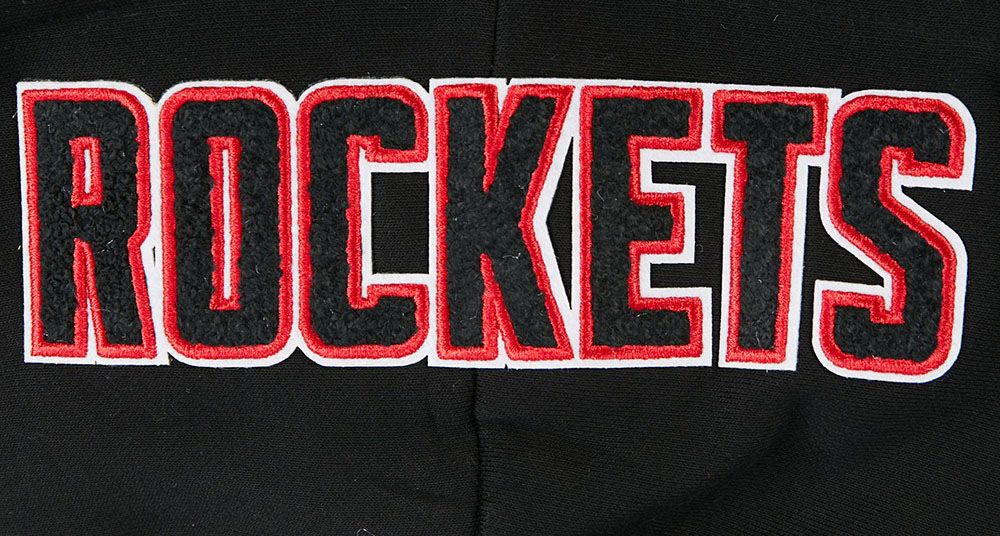 Pro Standard Women's Houston Rockets Black Classic Fleece Pullover Hoodie product image
