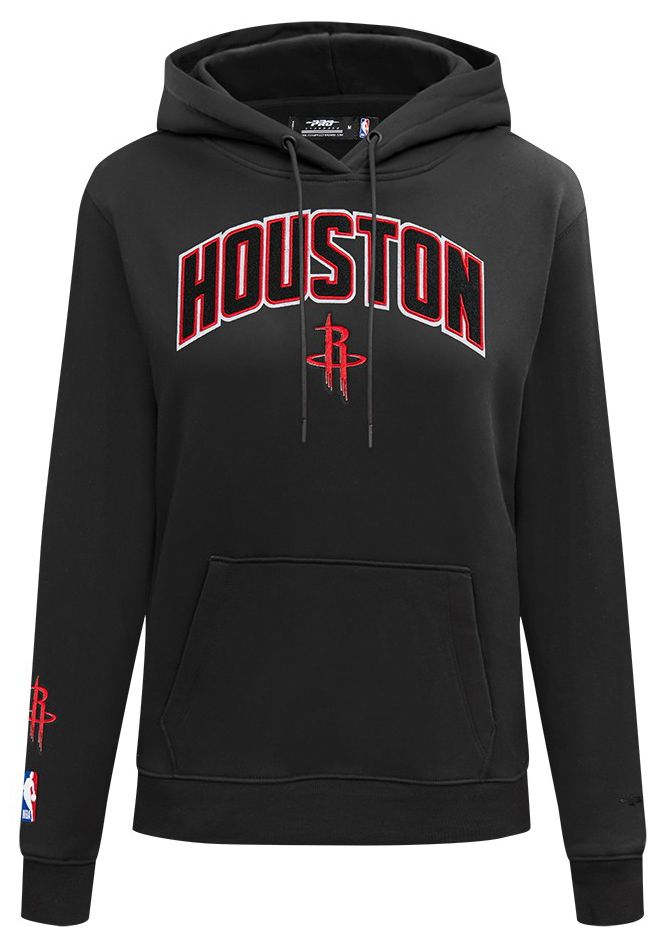 Pro Standard Women's Houston Rockets Black Classic Fleece Pullover Hoodie product image