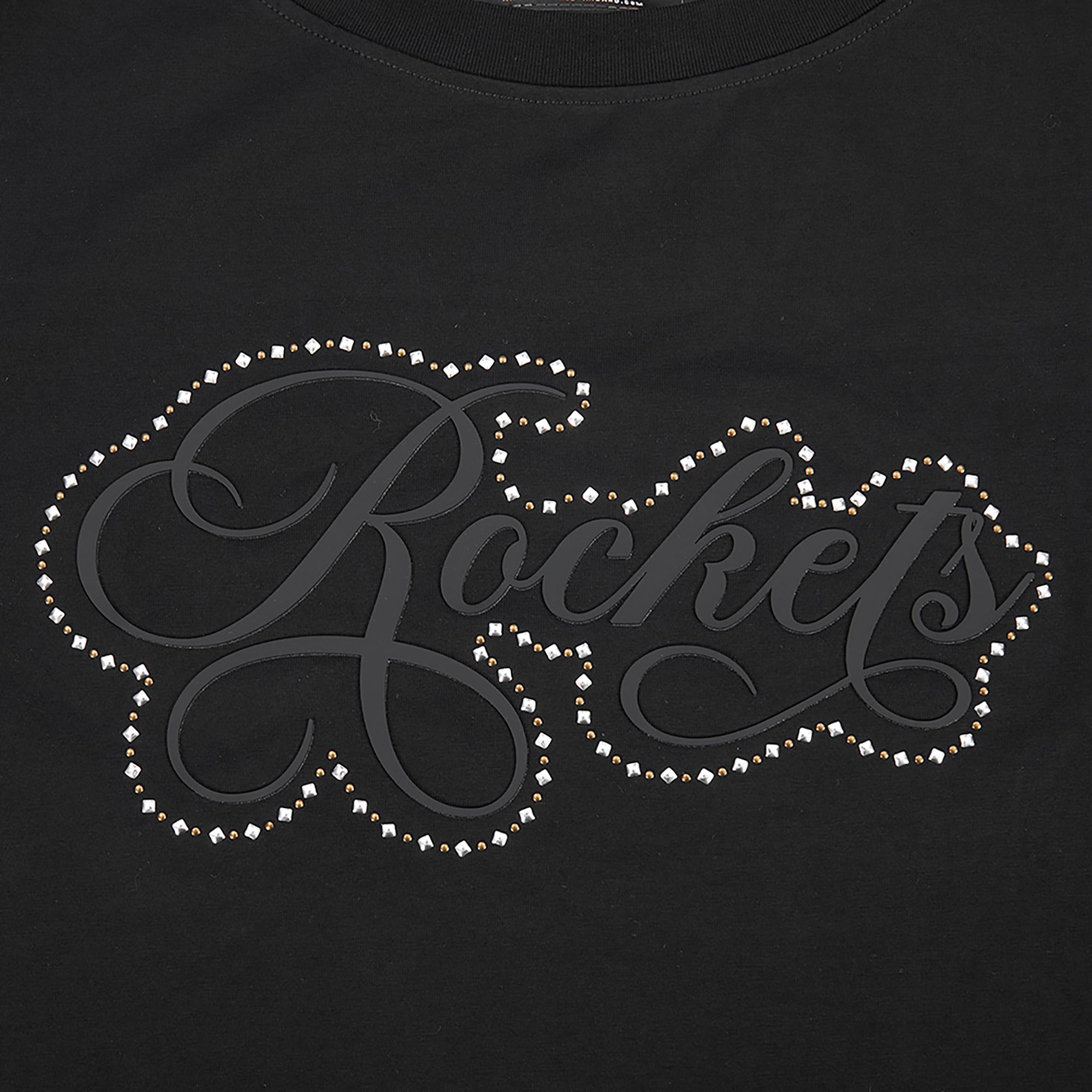 Pro Standard Women's Houston Rockets Black Renegade Boxy Long Sleeve Shirt product image