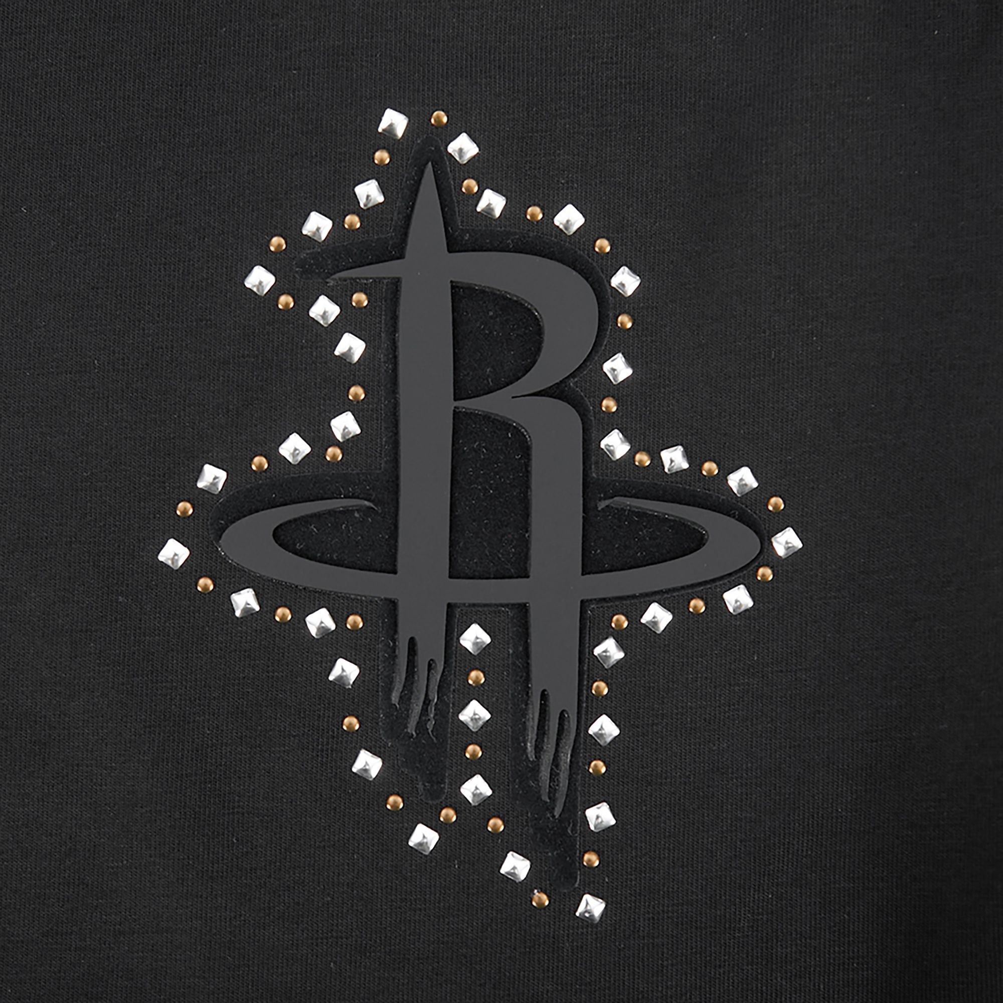 Pro Standard Women's Houston Rockets Black Renegade Boxy Long Sleeve Shirt product image