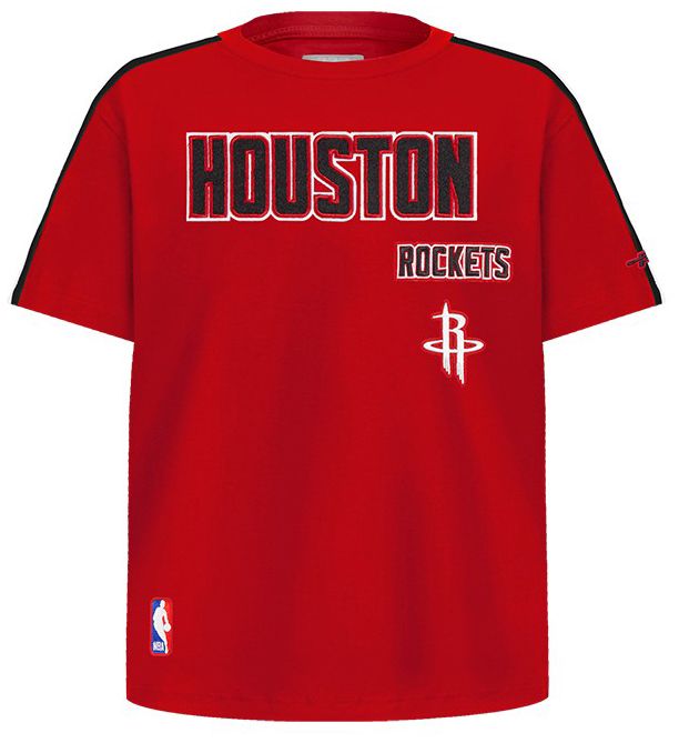 Pro Standard Boys' Houston Rockets Red Retro Classic Taping T-Shirt product image