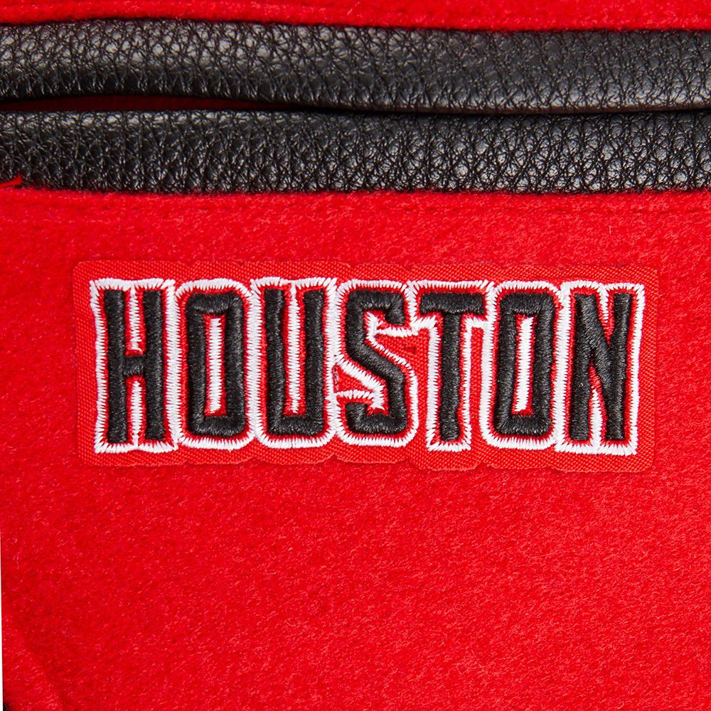 Pro Standard Boys' Houston Rockets Red Wool Varsity Jacket product image