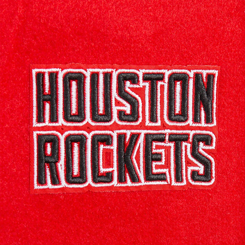 Pro Standard Boys' Houston Rockets Red Wool Varsity Jacket product image