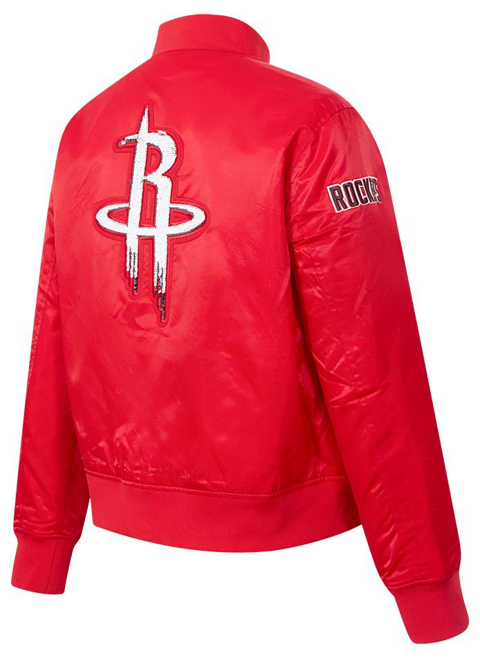 Pro Standard Women's Houston Rockets Red Game Day Classics Satin Jacket product image