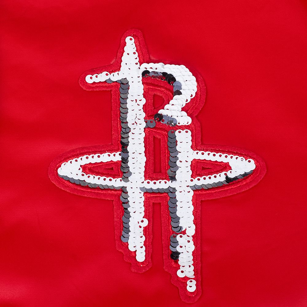 Pro Standard Women's Houston Rockets Red Game Day Classics Satin Jacket product image