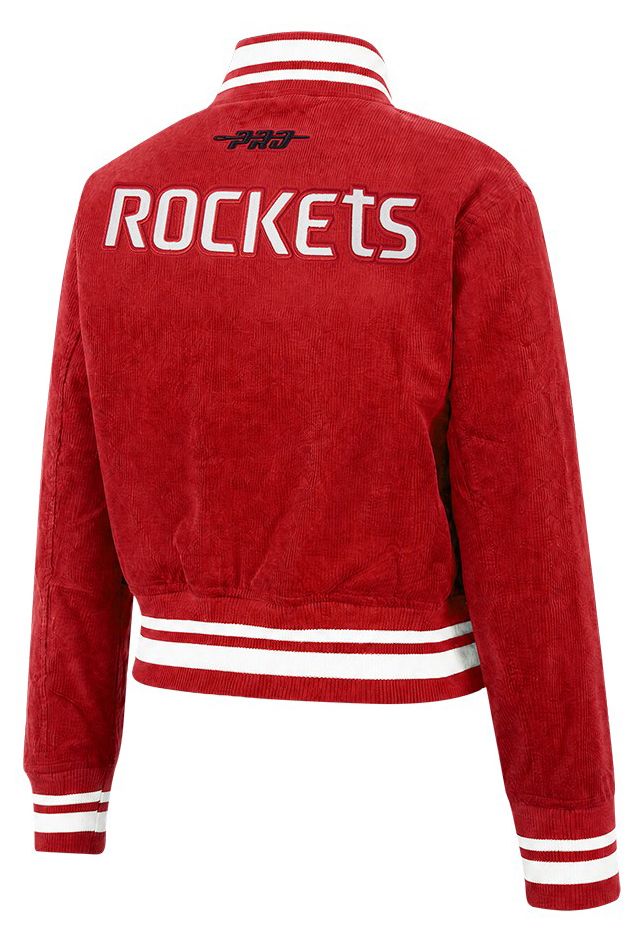 Pro Standard Women's Houston Rockets Crop Corduroy Jacket | Dick's ...