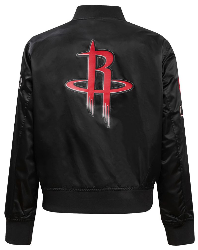 Pro Standard Women's Houston Rockets Black Classic Satin Jacket product image