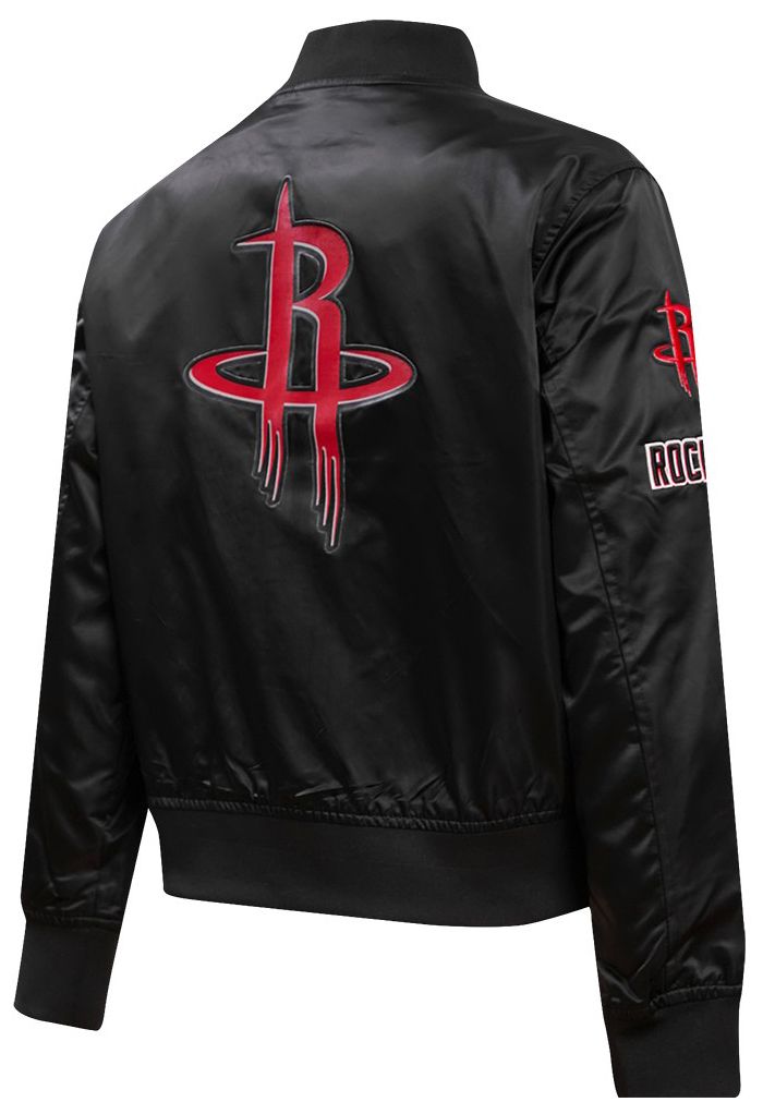 Pro Standard Women's Houston Rockets Black Classic Satin Jacket product image