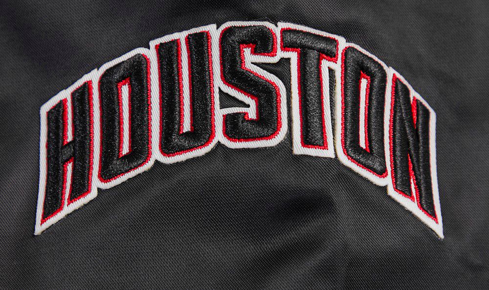 Pro Standard Women's Houston Rockets Black Classic Satin Jacket product image