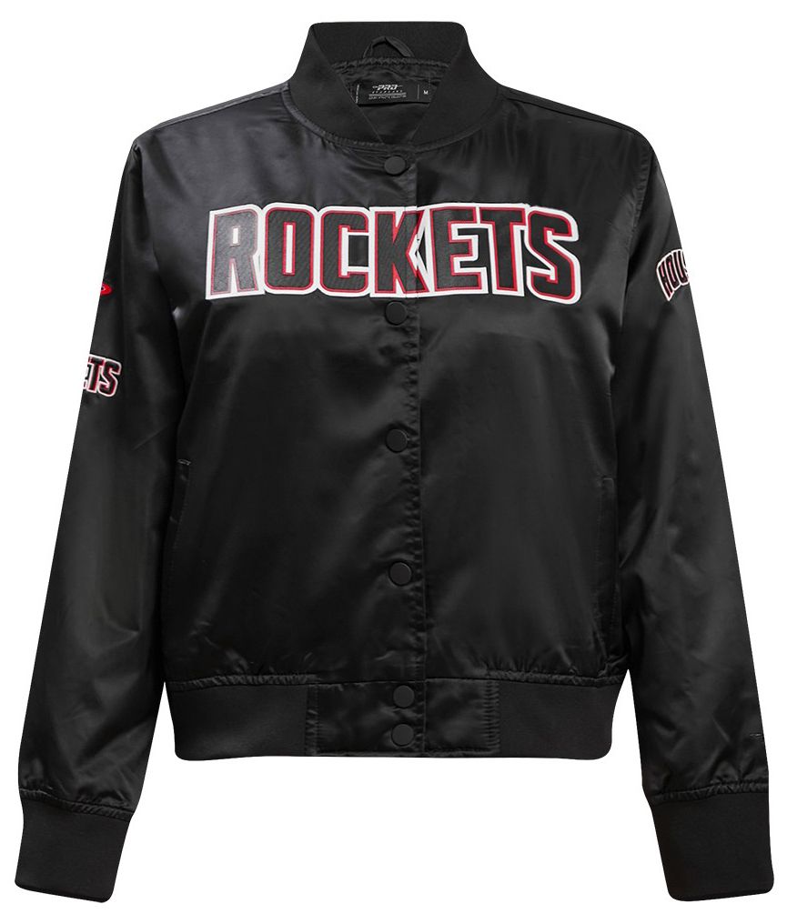 Pro Standard Women's Houston Rockets Black Classic Satin Jacket product image
