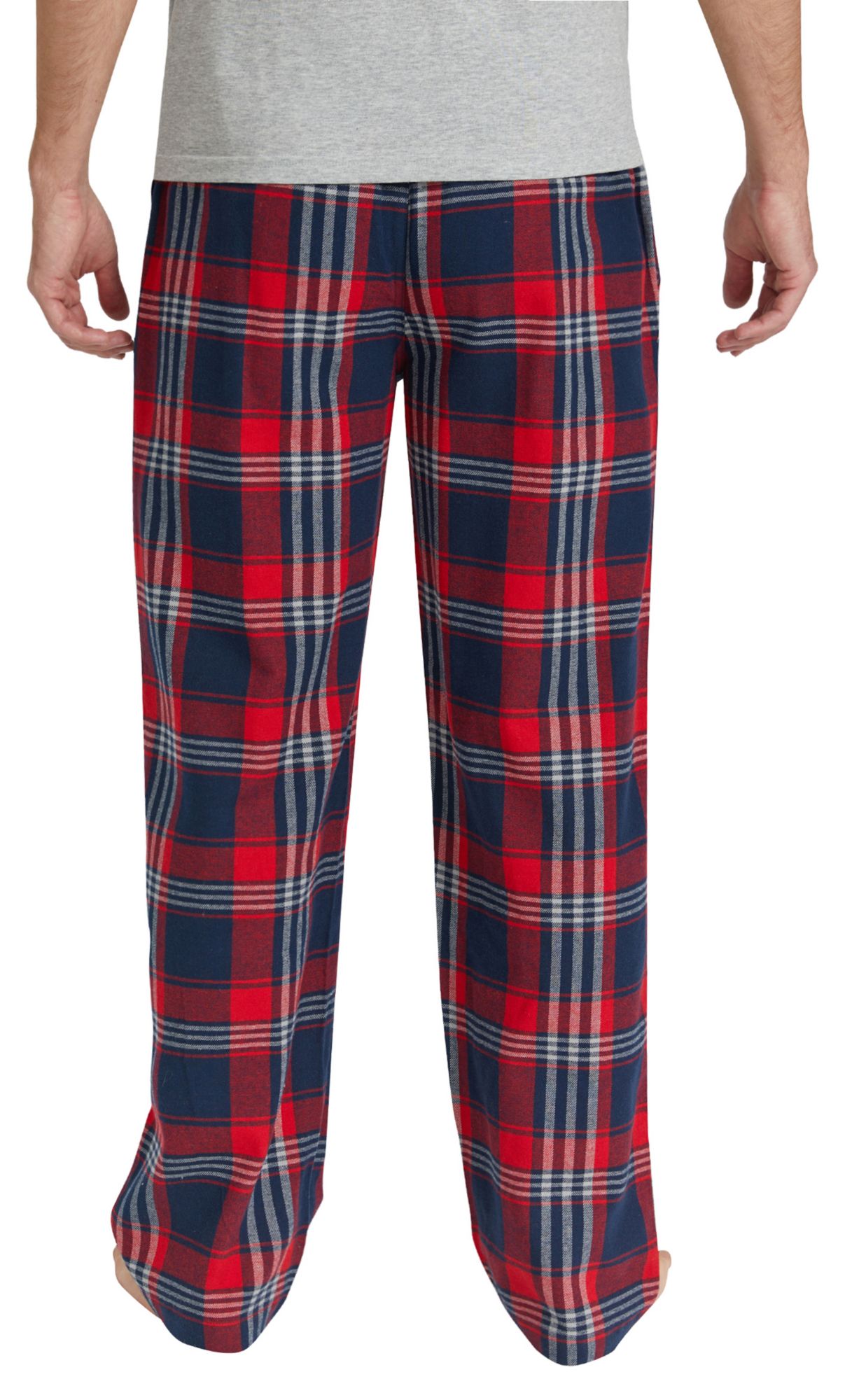 College Concepts Men's Liberty Flames Plaid Regional Logo Flannel Pants
