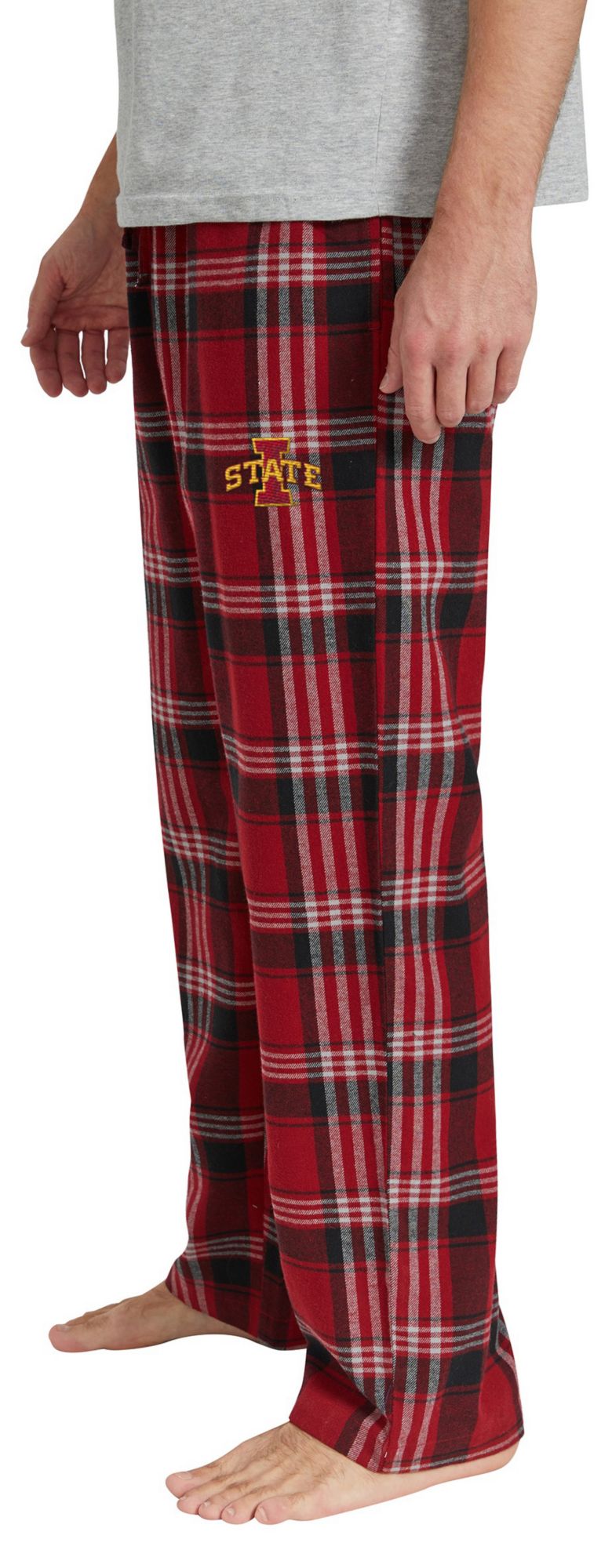 College Concepts Men's Iowa State Cyclones Plaid Regional Logo Flannel