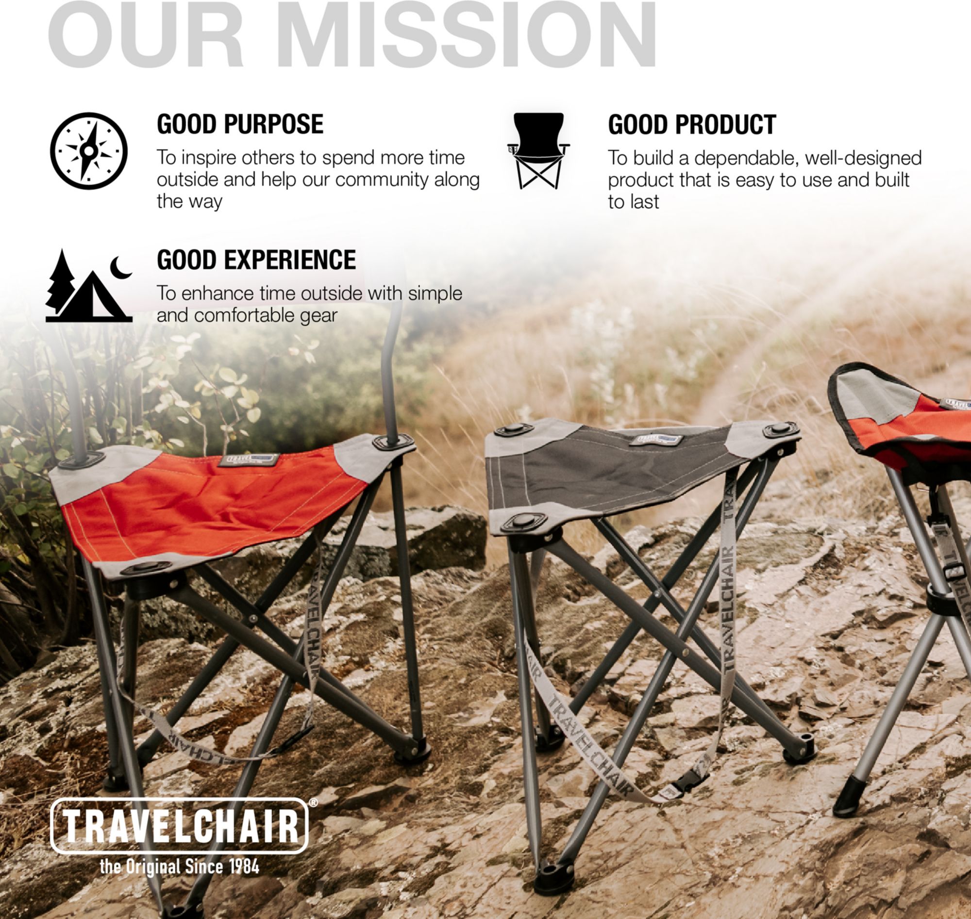 Travel Chair Big Slacker Stool